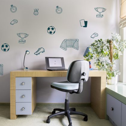 Children’s Wall Stickers – Football Doodle